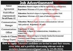 Job Openings at Private Group in Islamabad