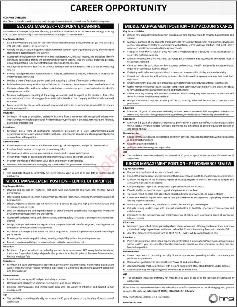 Human Resource Solutions International Job Opportunities