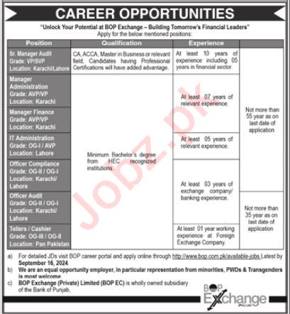 BOP-Exchange-Private-Limited-Quetta