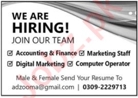 Marketing Job Opportunities