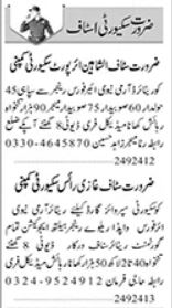 Retired Staff and Security Staff jobs at Security Company