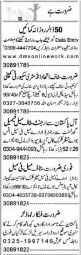 Security Staff and Accountant job opportunities