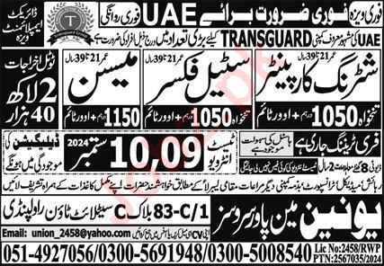 Union Manpower Services Labor