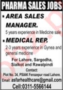 Area Sales Manager Job Opportunities