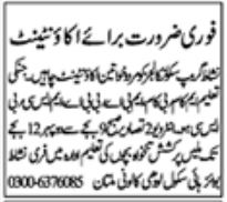 Nishat Group of Schools and Colleges Job Opportunities