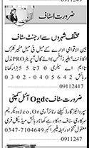 Office and Security Staff Job Opportunities in Karachi 